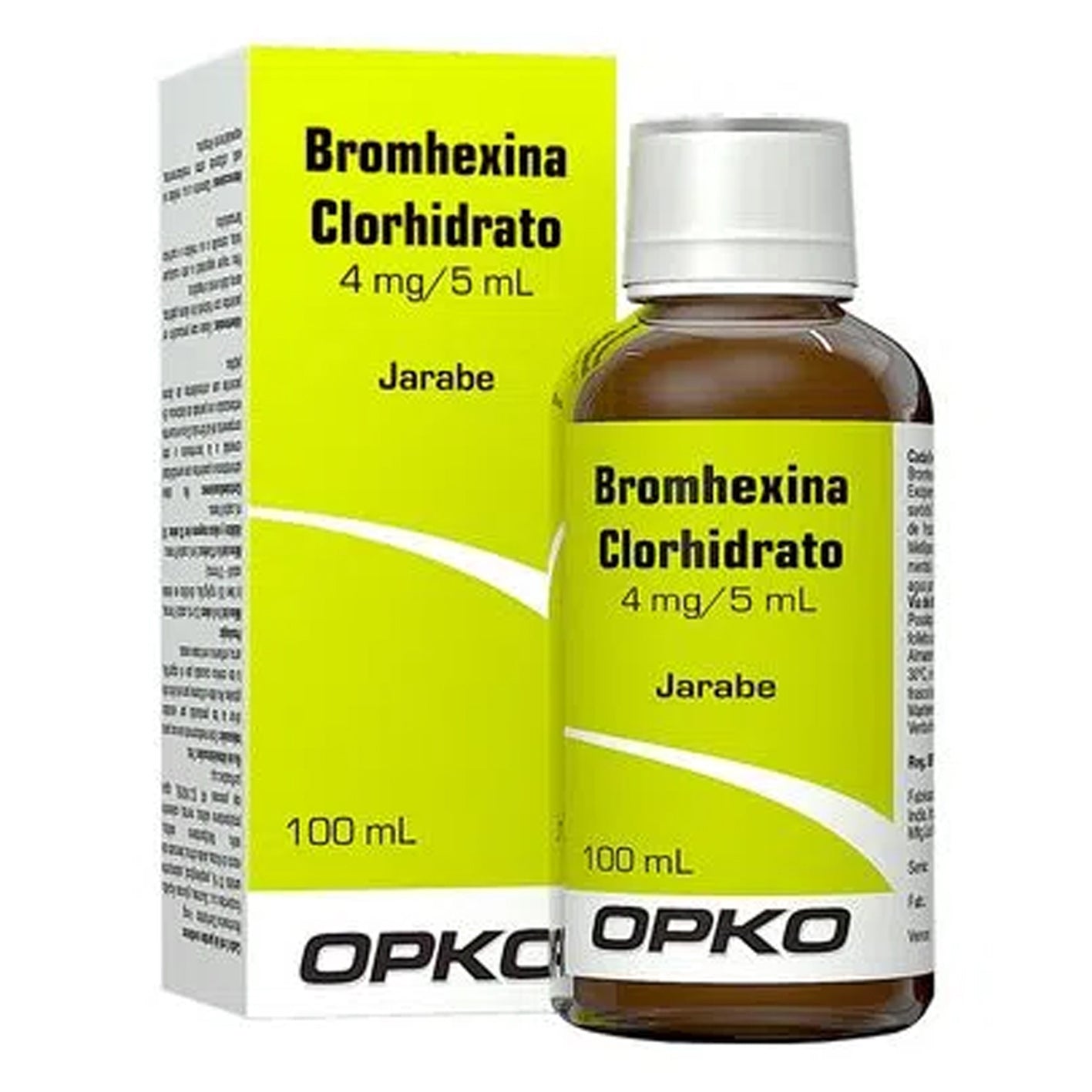 BROMHEXINA 4MG/5ML - Opko | Farmacia El Químico – Farmacias Curie