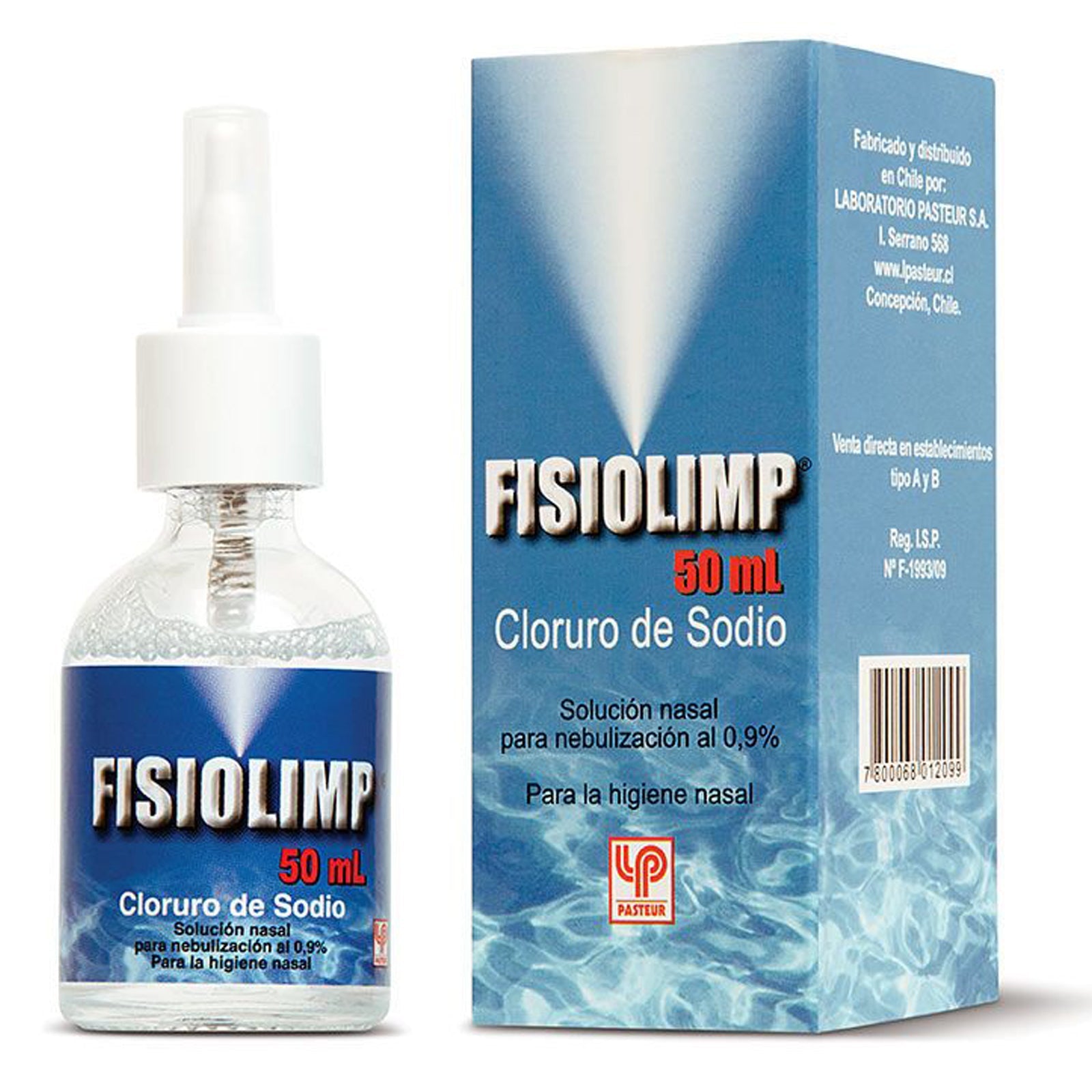 Fisiolimp Solución Nasal 0,9% – Farmacias Curie