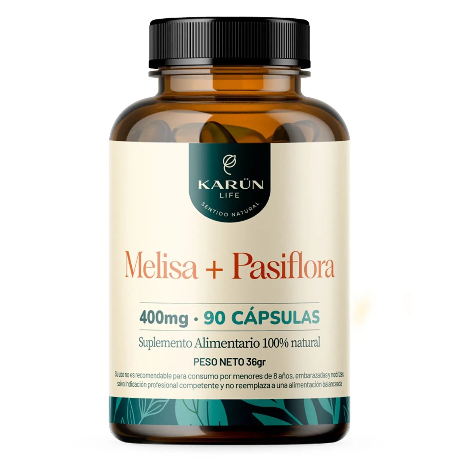 Melisa + Pasiflora Cápsulas – Farmacias Curie